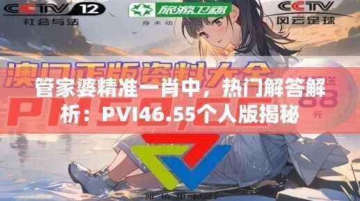 管家婆精准一肖中，热门解答解析：PVI46.55个人版揭秘