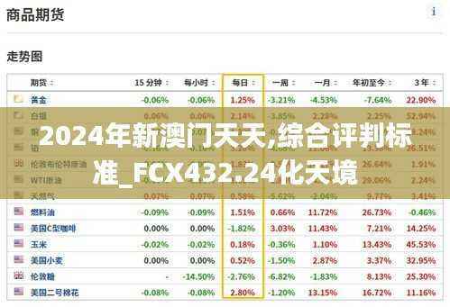2024年新澳门天天,综合评判标准_FCX432.24化天境