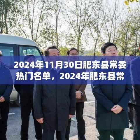 2024年肥东县常委热门名单揭晓,权力与影响力的聚焦点