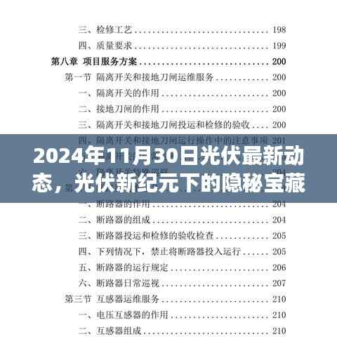 2024年光伏新纪元揭秘,隐秘宝藏与绿色能量之旅