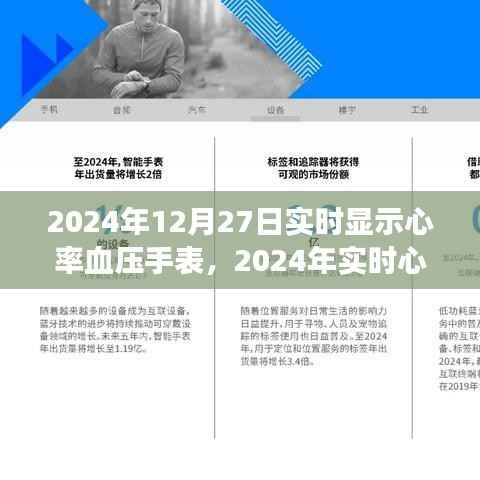 智能心率血压手表,新时代健康监控利器,实时显示健康数据