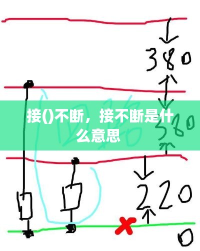 接()不断,接不断是什么意思