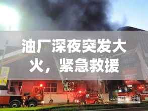 油厂深夜突发大火,紧急救援行动全力展开,火势迅速被控制!
