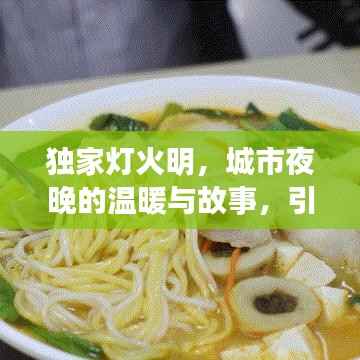 独家灯火明,城市夜晚的温暖与故事,引人探寻