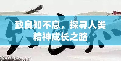 致良知不息,探寻人类精神成长之路
