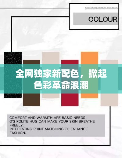 全网独家新配色,掀起色彩革命浪潮